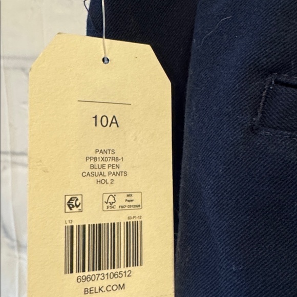 Wonderly Women's Button Front Trouser Pants 10A - Picture 9 of 11